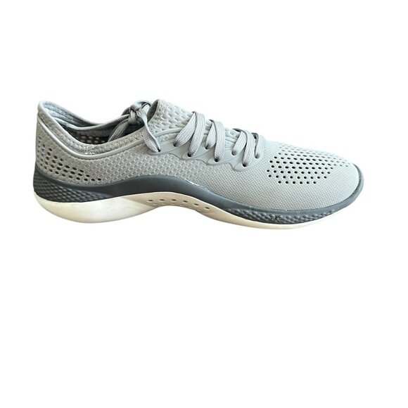 Men’s Crocs LiteRide 360 Pacer Grey Athletic Casual Shoes Men’s Size 8 (206715) - Picture 3 of 8
